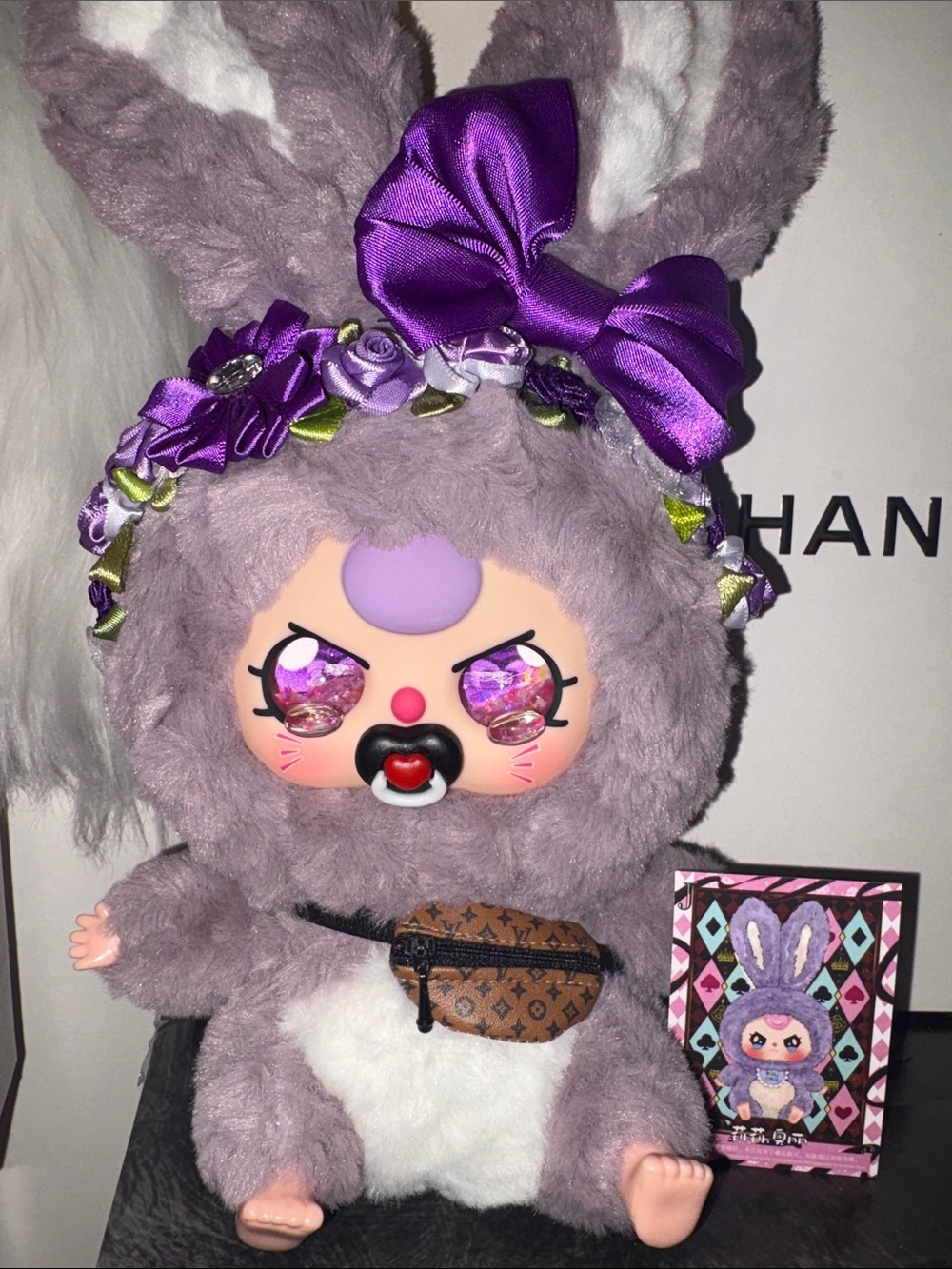 Baby three NEW CARD ONLY & bag